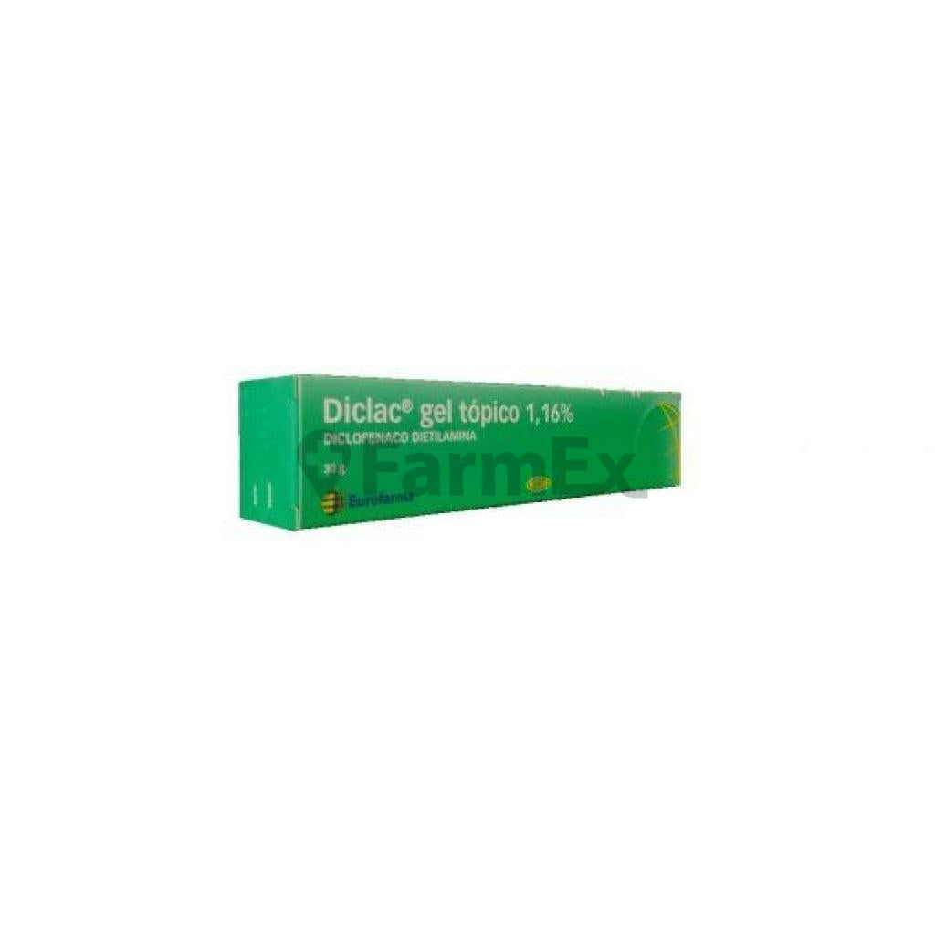 Diclac gel topico 1,16 % x 30 g EUROFARMA